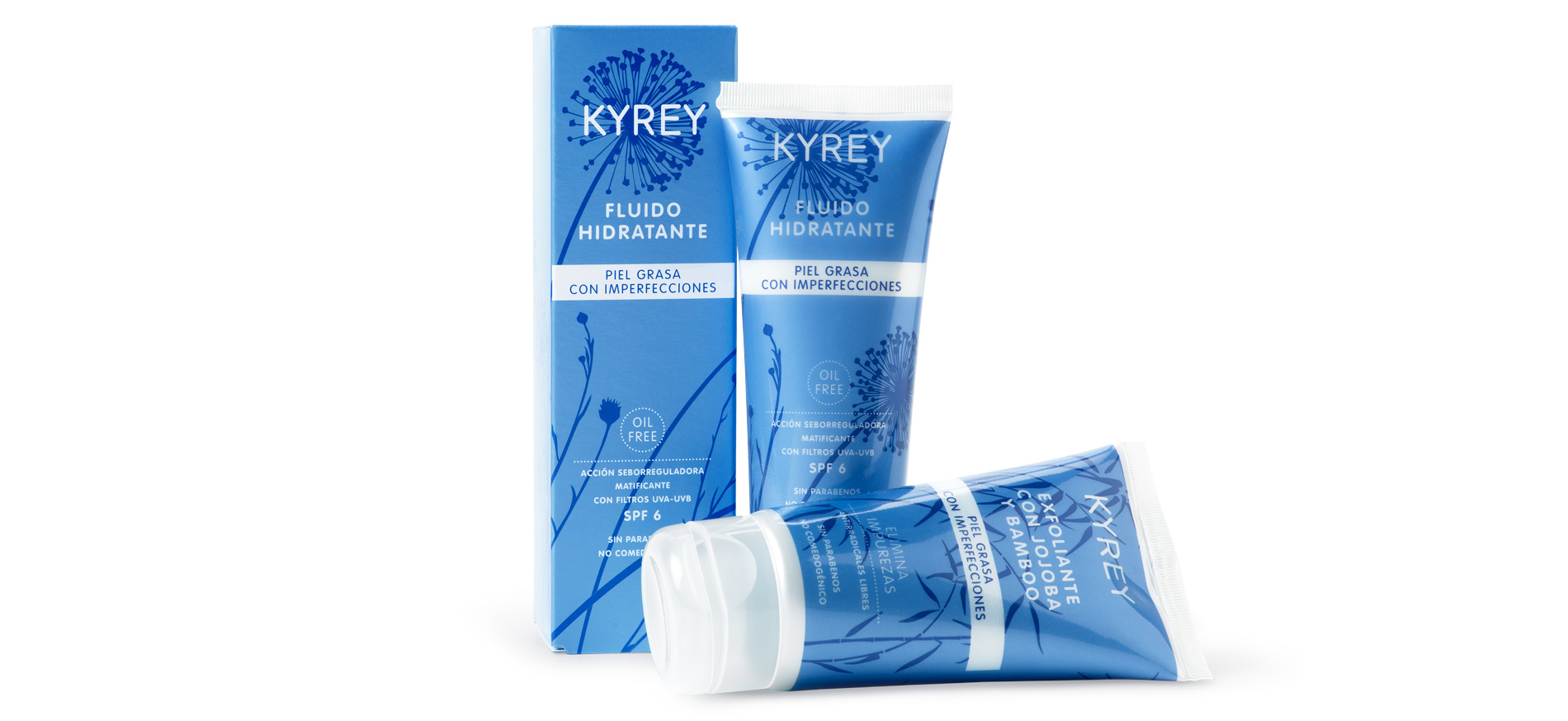 Diseño de Packaging de Cremas Kyrey de Supermercados Consum por Puigdemont Roca Design Agency
